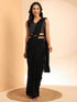 Designer Ready To Wear Party Wear Saree - MYLUXURY LANE ENTERPRISE