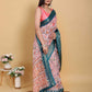 Jacquard  Printed Cotton Sarees