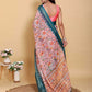 Jacquard  Printed Cotton Sarees