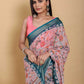 Jacquard  Printed Cotton Sarees