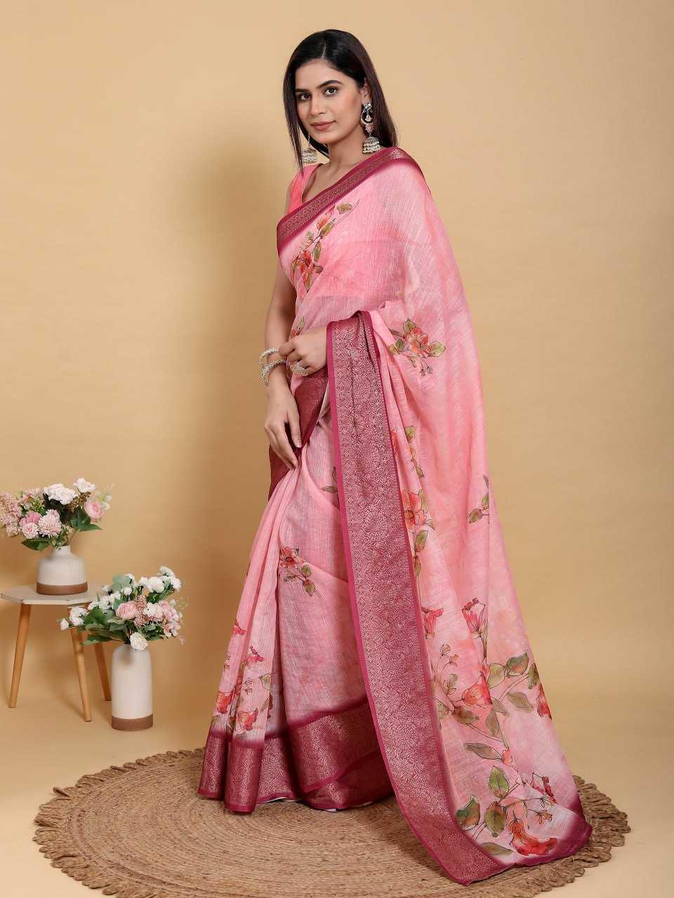 Jacquard Party Wear Sarees - MYLUXURY LANE ENTERPRISE