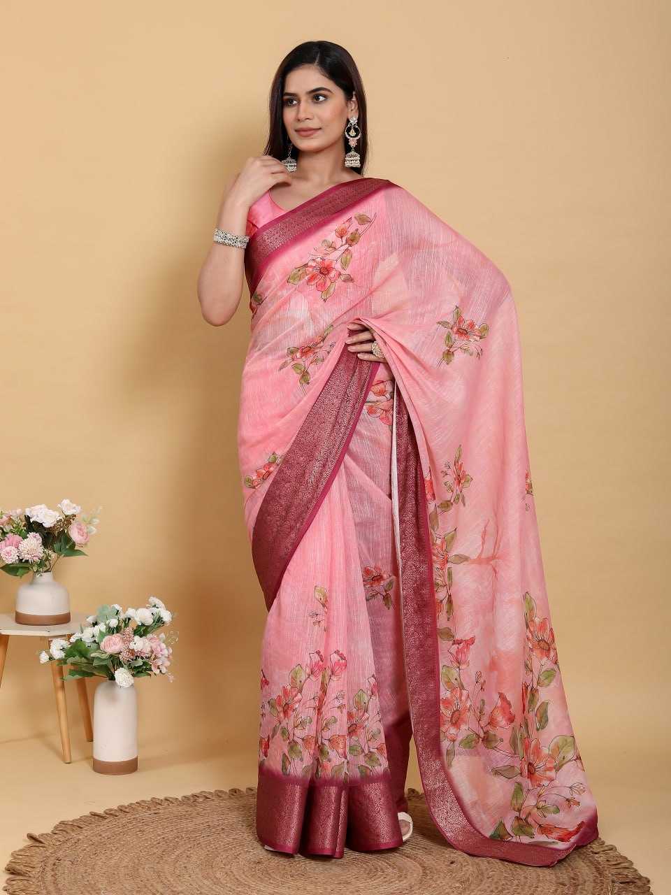 Jacquard  Party Wear Sarees