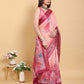 Jacquard  Printed Indian Sarees
