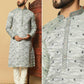 Jacquard 5.0 K Embroidered Kurta Pajama - MYLUXURY LANE ENTERPRISE