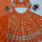 Jacquard Designer Lehenga Choli With Dupatta Sequins - MYLUXURY LANE ENTERPRISE