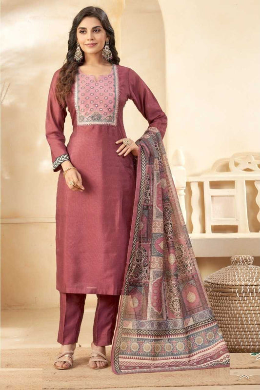 Jacquard Party wear suit