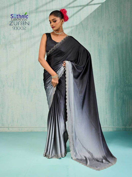 Japan Sartin  Designer  Sarees
