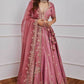 Japan Sartin Zari Work Lehenga for Elegant Occasions - MYLUXURY LANE ENTERPRISE