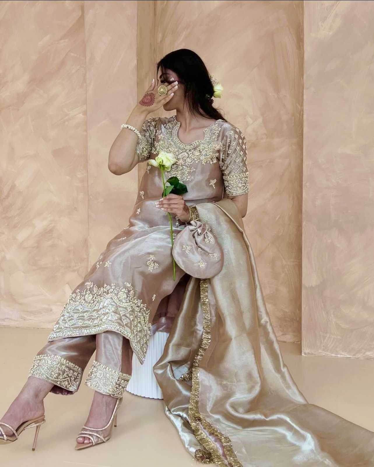 Jimmy Choo Palazzo Embroidered Dresse - MYLUXURY LANE ENTERPRISE