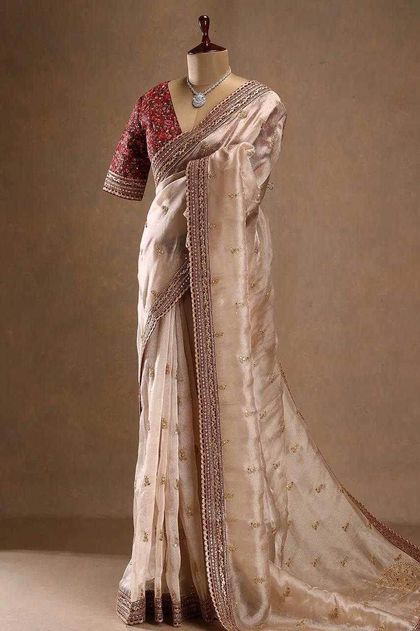 Jimmy ChooParty Wear Saree - MYLUXURY LANE ENTERPRISE