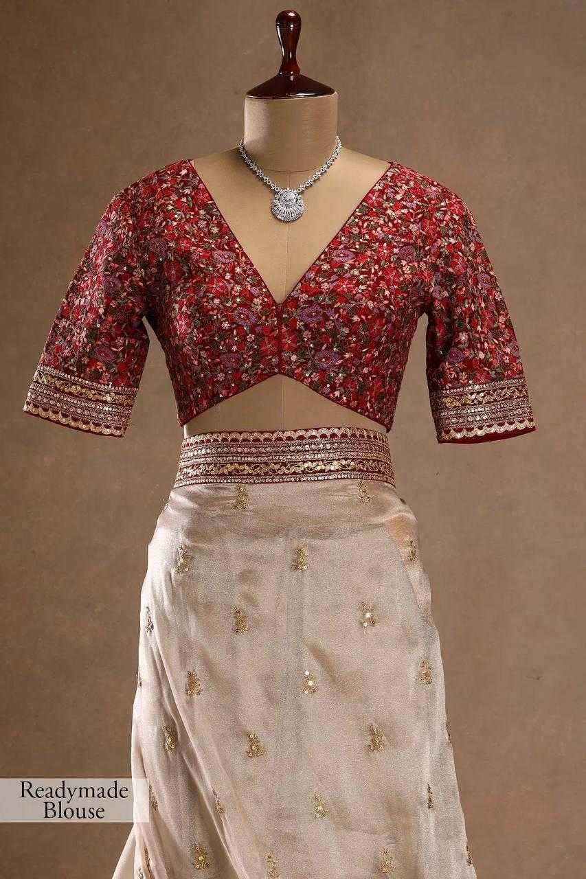 Jimmy ChooParty Wear Saree - MYLUXURY LANE ENTERPRISE