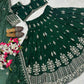 Jimmy Choo Designer Embroidered Lehenga - MYLUXURY LANE ENTERPRISE