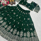 Jimmy Choo Designer Embroidered Lehenga - MYLUXURY LANE ENTERPRISE