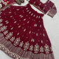 Jimmy Choo Designer Embroidered Lehenga - MYLUXURY LANE ENTERPRISE