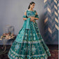 Jimmy Choo Designer Embroidered Lehenga - MYLUXURY LANE ENTERPRISE