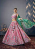 Jimmy Choo Designer Embroidered Lehenga - MYLUXURY LANE ENTERPRISE