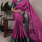 Kota Chex  Zari Border Traditional Sarees