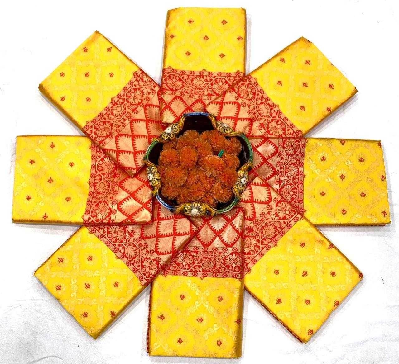 Lichi Silk Designer Jacquard Saree - MYLUXURY LANE ENTERPRISE