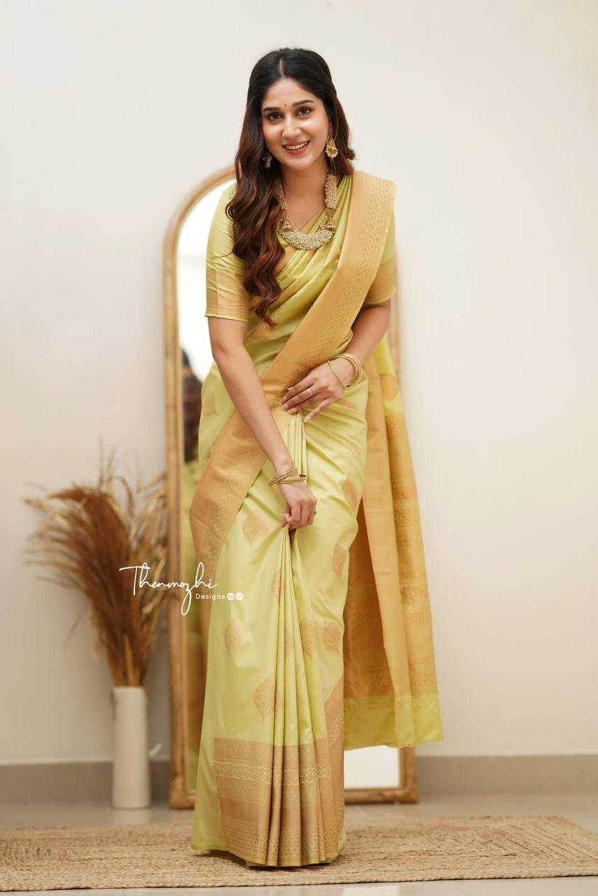 Lichi Silk Designer Jacquard Traditional Sarees - MYLUXURY LANE ENTERPRISE