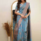 Lichi Silk Designer Jacquard Traditional Sarees - MYLUXURY LANE ENTERPRISE