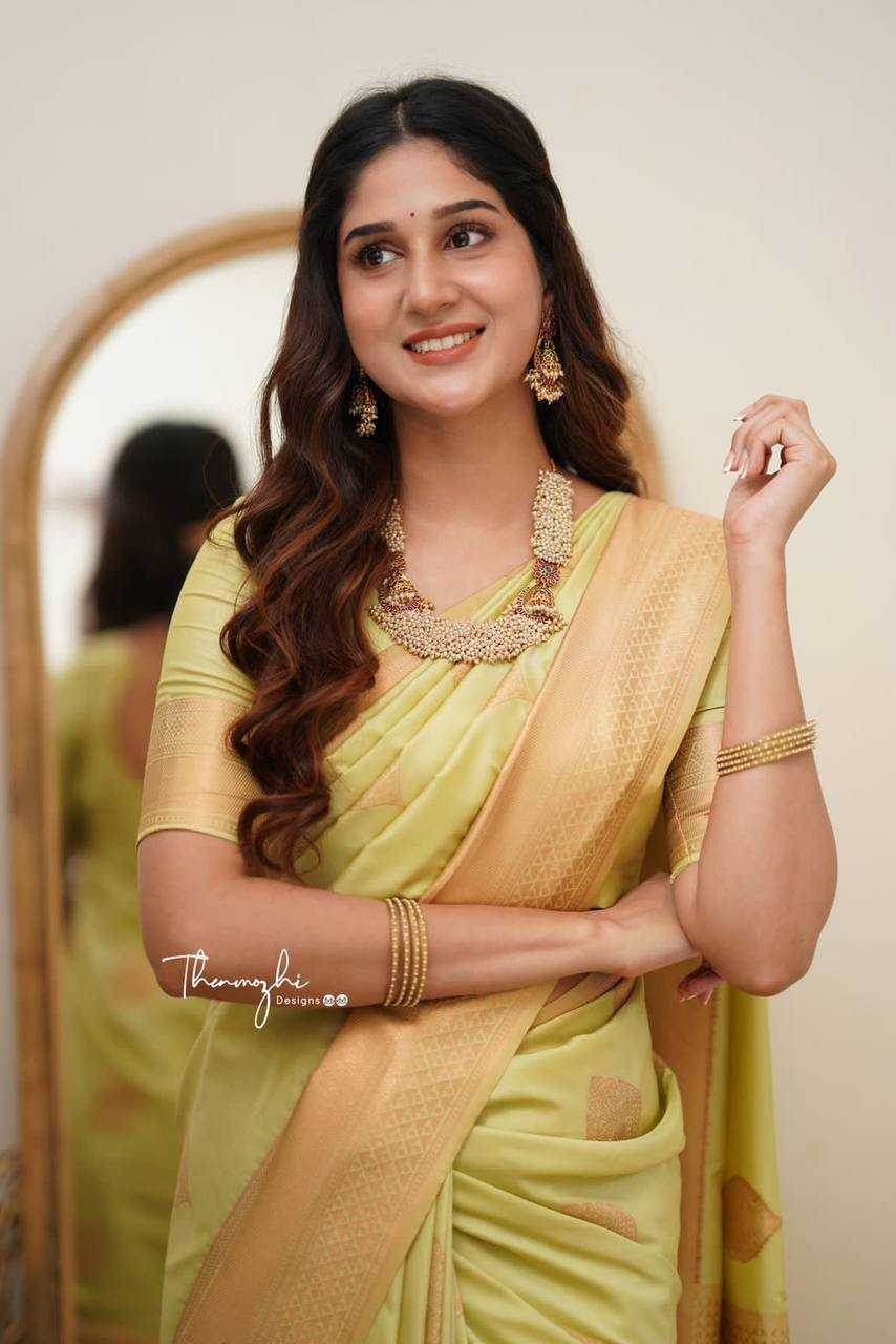 Lichi Silk Designer Jacquard Traditional Sarees - MYLUXURY LANE ENTERPRISE