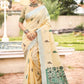 Linen  Festive Sarees  With Blouse