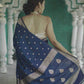 Linen Jacquard Saree - MYLUXURY LANE ENTERPRISE