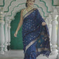 Linen Jacquard Saree - MYLUXURY LANE ENTERPRISE