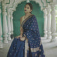 Linen Jacquard Saree - MYLUXURY LANE ENTERPRISE