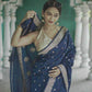 Linen Jacquard Saree - MYLUXURY LANE ENTERPRISE