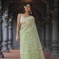Linen Jacquard Saree - MYLUXURY LANE ENTERPRISE