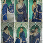 Linen Jacquard Saree - MYLUXURY LANE ENTERPRISE