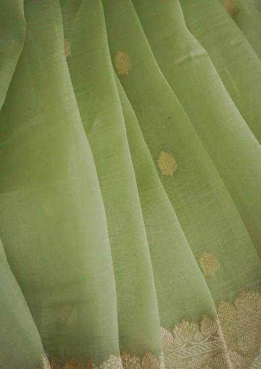 Linen Jacquard Saree - MYLUXURY LANE ENTERPRISE