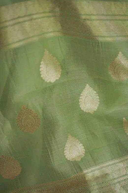 Linen Jacquard Saree - MYLUXURY LANE ENTERPRISE