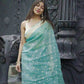 Linen Jacquard Saree - MYLUXURY LANE ENTERPRISE