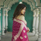 Linen Jacquard Saree - MYLUXURY LANE ENTERPRISE