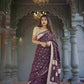 Linen Jacquard Saree - MYLUXURY LANE ENTERPRISE