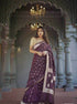 Linen Jacquard Saree - MYLUXURY LANE ENTERPRISE