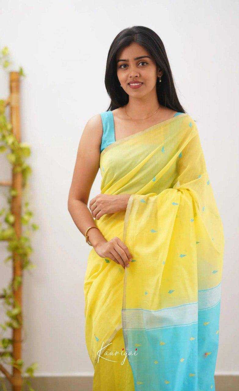 Linen  Designer  Printed Saree