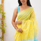 Linen Designer Printed Saree - MYLUXURY LANE ENTERPRISE