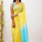 Linen Designer Printed Saree - MYLUXURY LANE ENTERPRISE