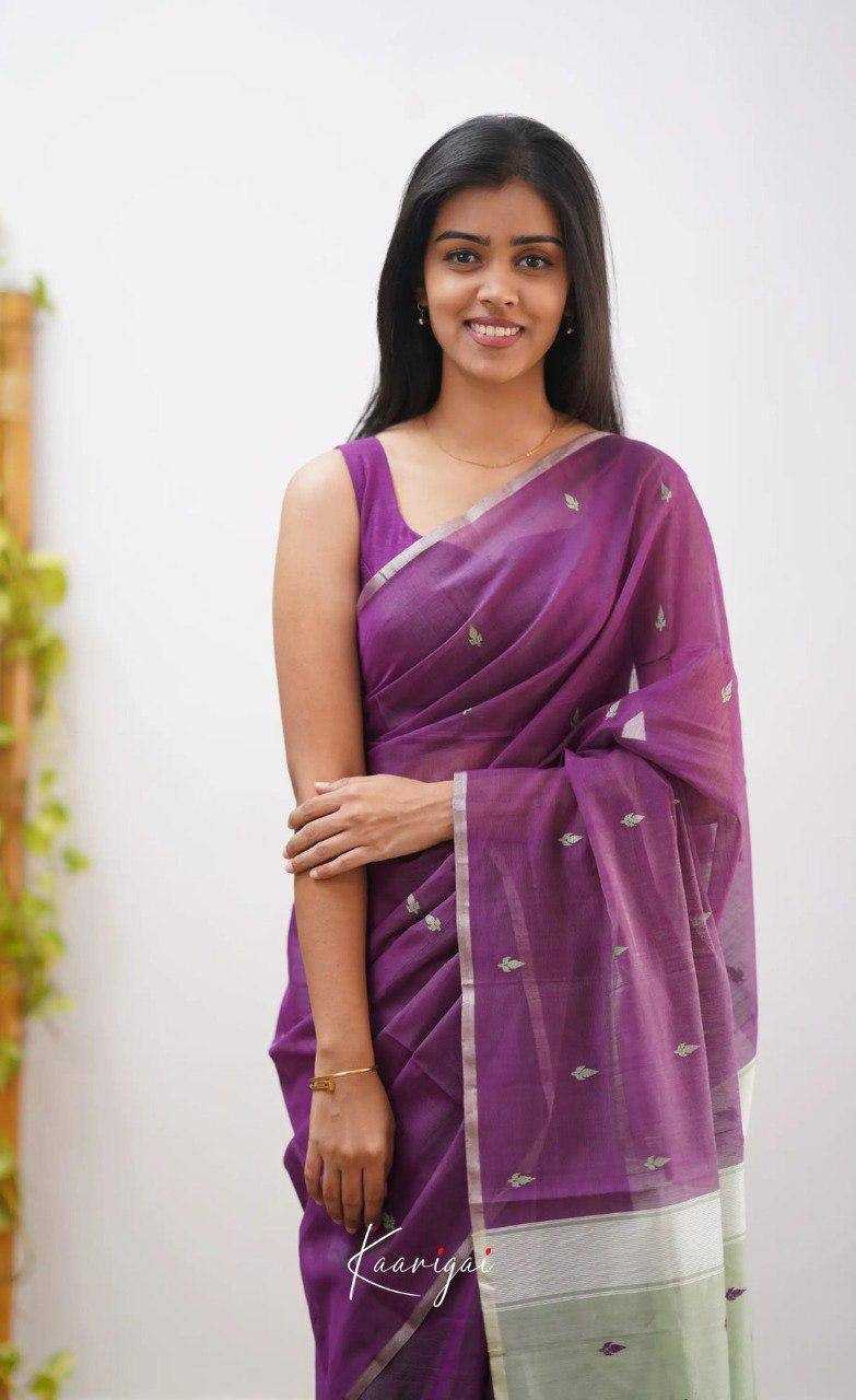 Linen  Designer  Printed Saree