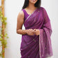 Linen Designer Printed Saree - MYLUXURY LANE ENTERPRISE