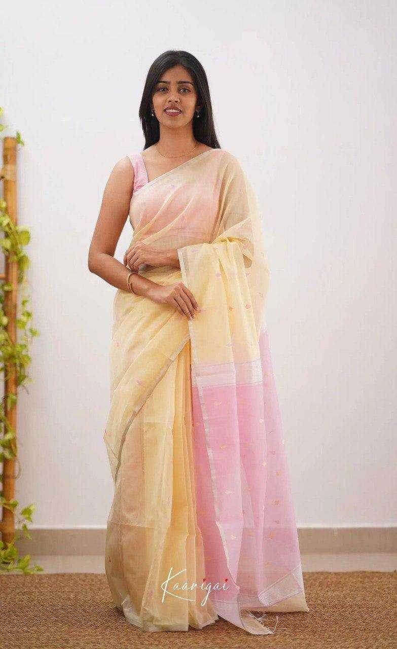 Linen Designer Printed Saree - MYLUXURY LANE ENTERPRISE