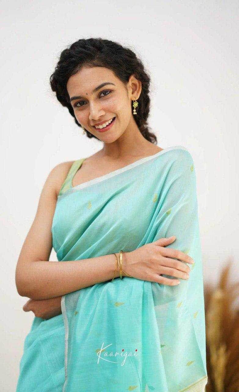 Linen Designer Printed Saree - MYLUXURY LANE ENTERPRISE