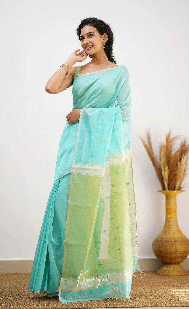 Linen Designer Printed Saree - MYLUXURY LANE ENTERPRISE