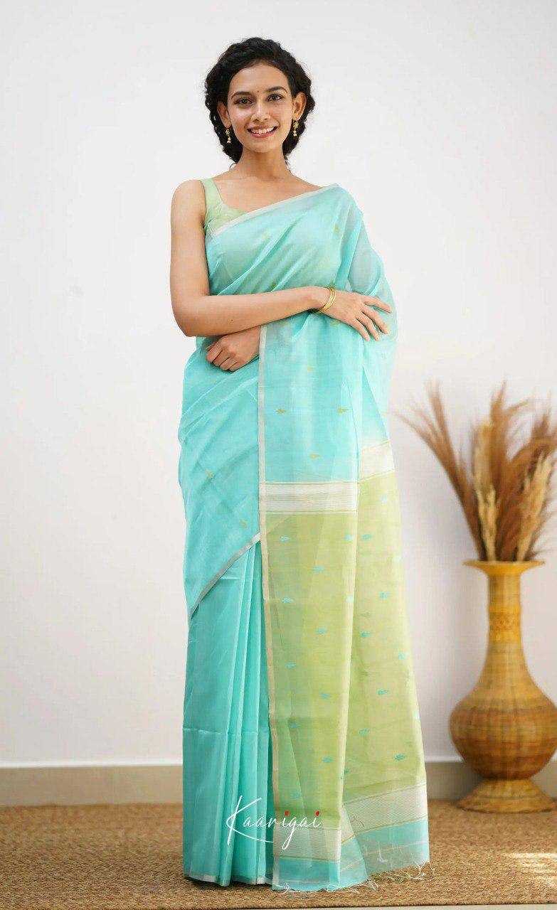 Linen  Designer  Printed Saree