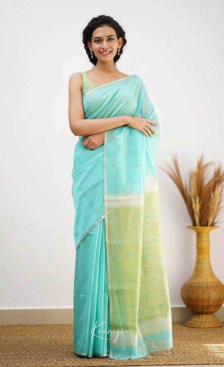 Linen Designer Printed Saree - MYLUXURY LANE ENTERPRISE