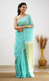 Linen Designer Printed Saree - MYLUXURY LANE ENTERPRISE