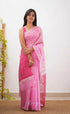 Linen Designer Printed Saree - MYLUXURY LANE ENTERPRISE
